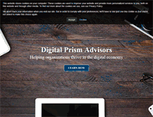 Tablet Screenshot of dprism.com
